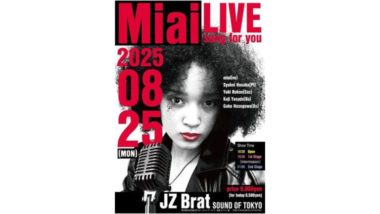 Miai Live「Song For You Vol.2」開催